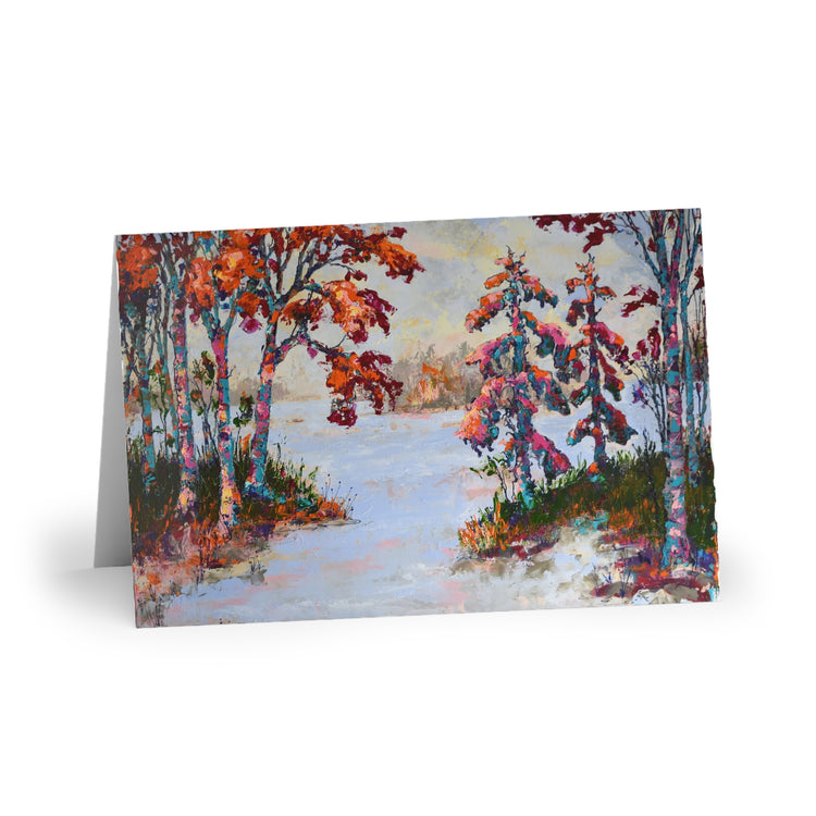 Whispering Sentinels Greeting Cards (1 or 10-pcs)